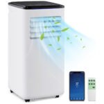 Climatiseur Mobile 9000 BTU 5 EN 1 Froid/Vent/Déshumi/Chauffage/Sommeil 16-32℃ Climatiseur 9000 BTU avec Clim Chambre Silencieux 20 ㎡ WIFI