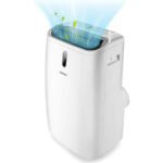 Chauffage Mobile 5 en 1 12000BTU Contrôlé sur APP Intelligente Chauffage 35㎡ Rafraîchissement Minuterie 24H Affichage LED